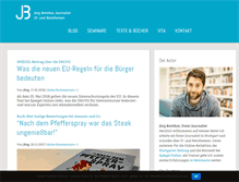 Tablet Screenshot of joergbreithut.de